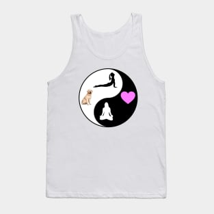 All I Need Is Love And Yoga And A Dog Tank Top